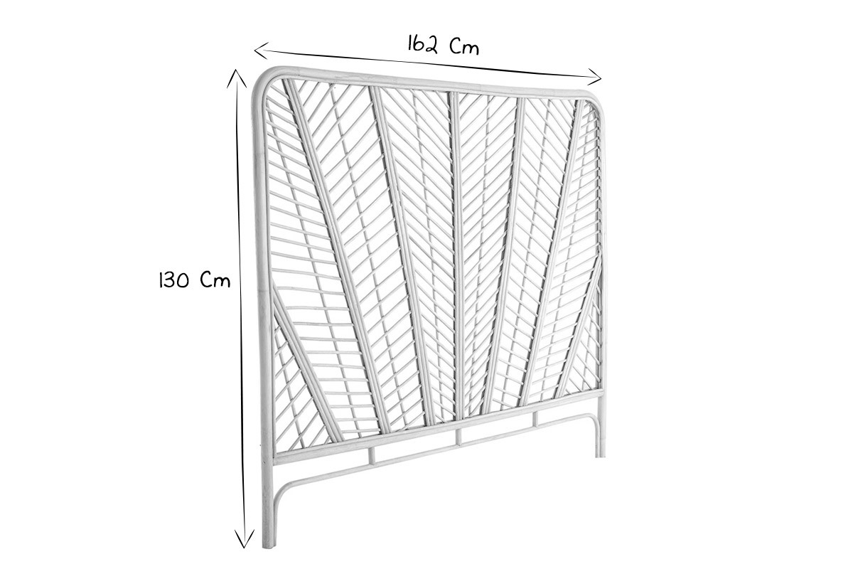 Tte de lit en rotin L162 cm GALON